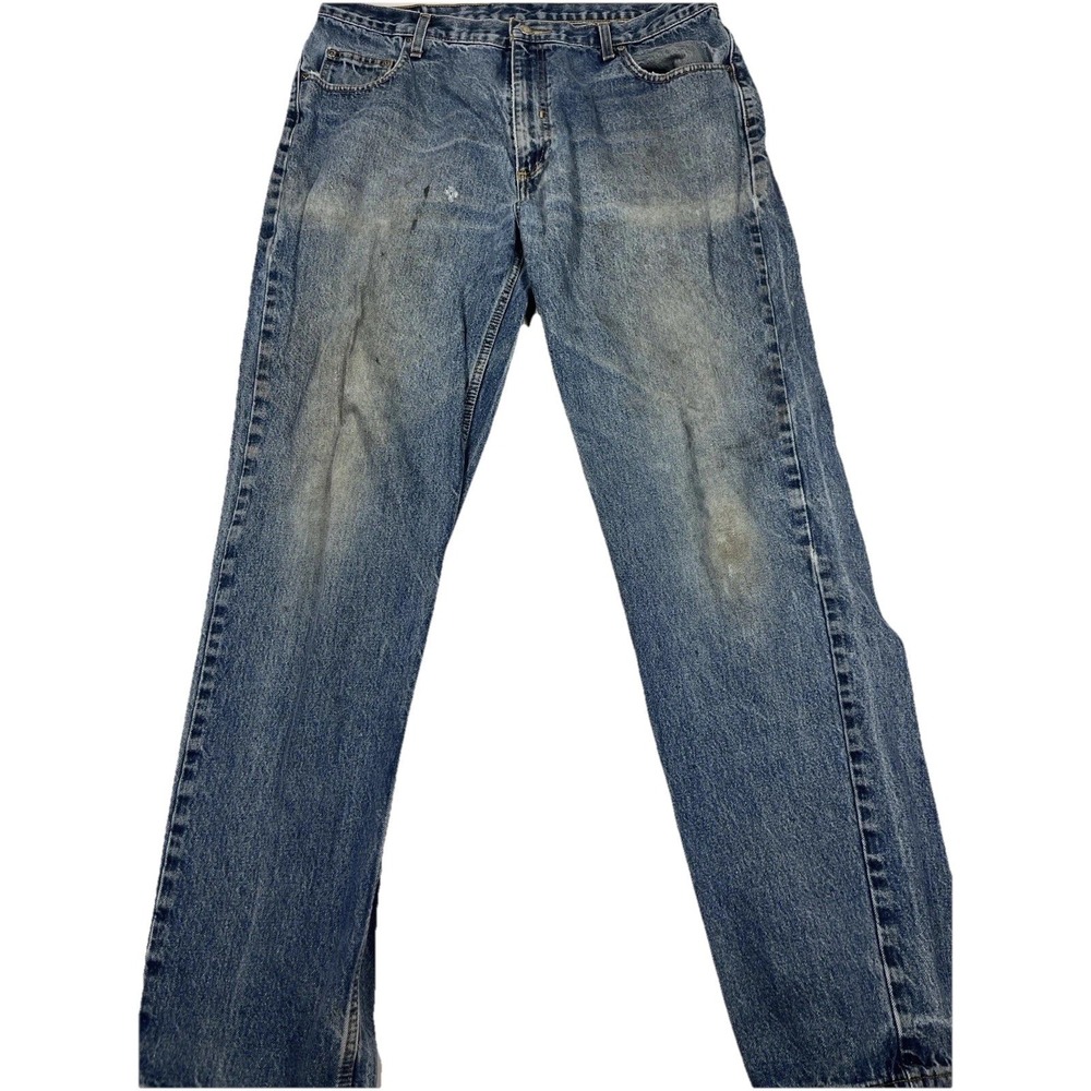 Miller Men's Jeans 38x34 Blue Denim Classic Fit Straight Leg
